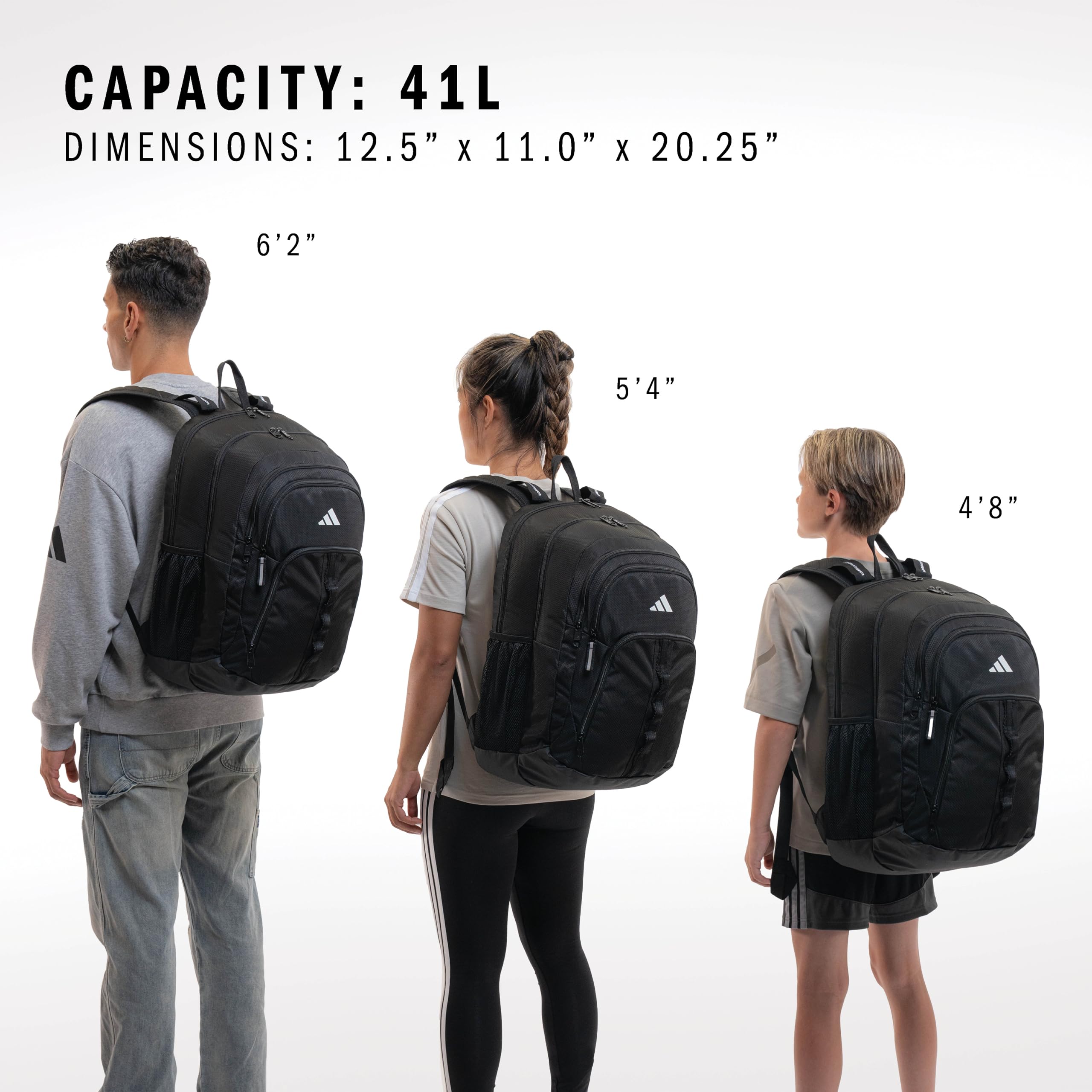 PrimeTime Large Backpack with Laptop Sleeve – Extra Spacious Daily & School Bag for Women & Men