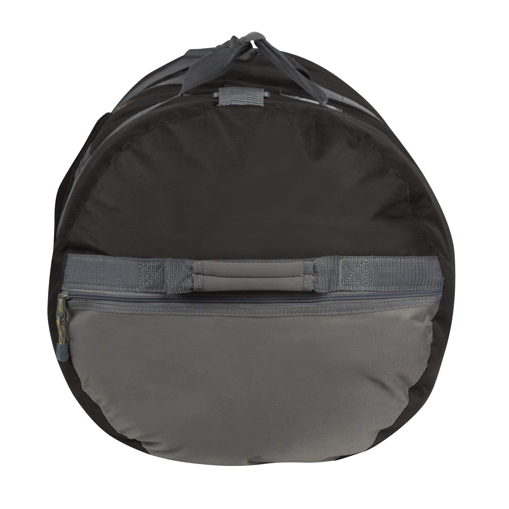 Outdoor Products Utility Duffel Bag – Extra Large Water-Resistant Gear & Travel Duffle with Multiple Pockets (Black)