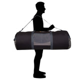 Outdoor Products Utility Duffel Bag – Extra Large Water-Resistant Gear & Travel Duffle with Multiple Pockets (Black)