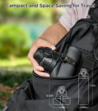 Collapsible Silicone Water Bottle – Foldable BPA-Free Travel Water Bottle for Hiking, Gym, Camping & Travel