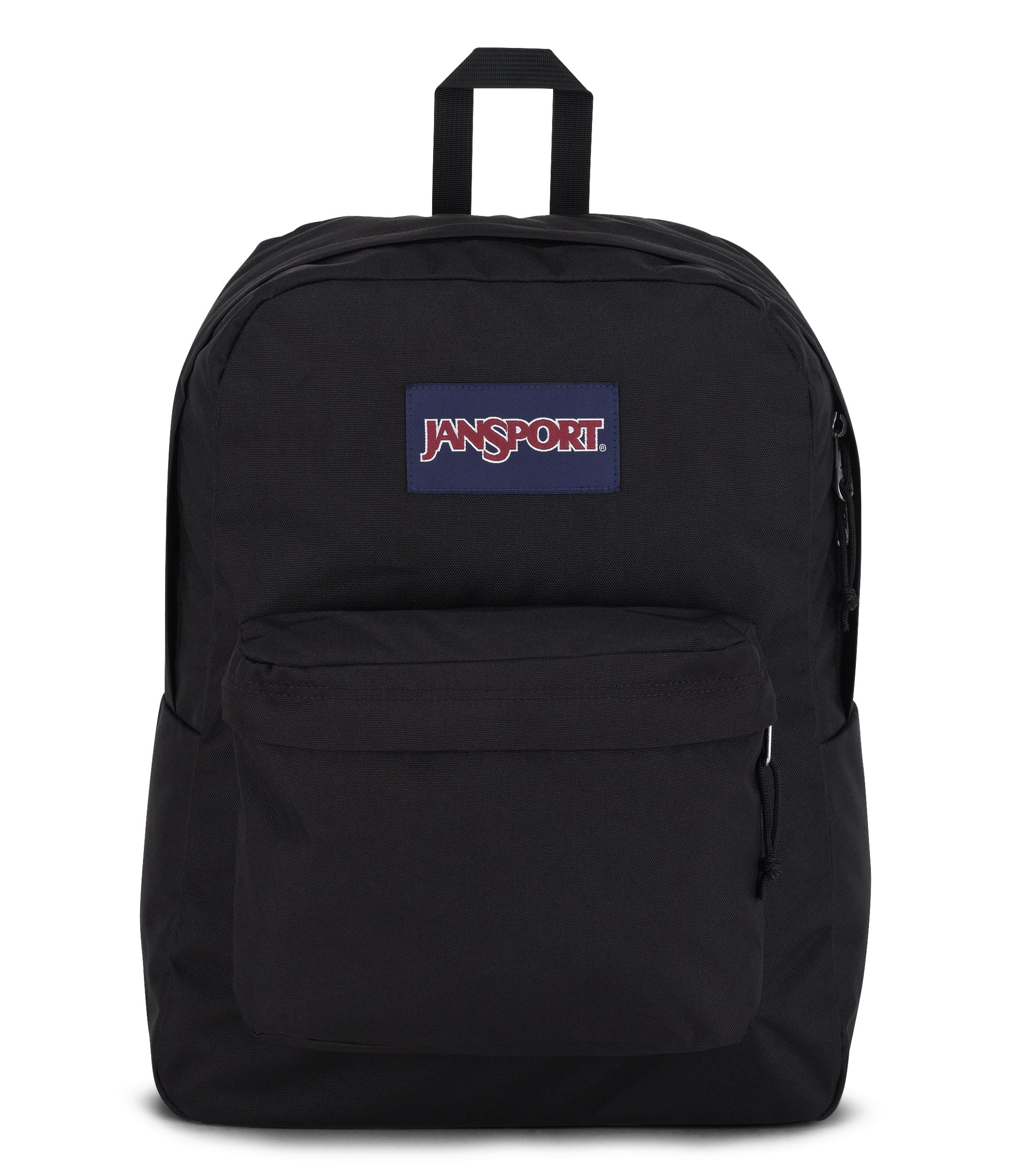 JanSport SuperBreak One Backpack – Lightweight Durable School Bookbag with Organizer (Black)