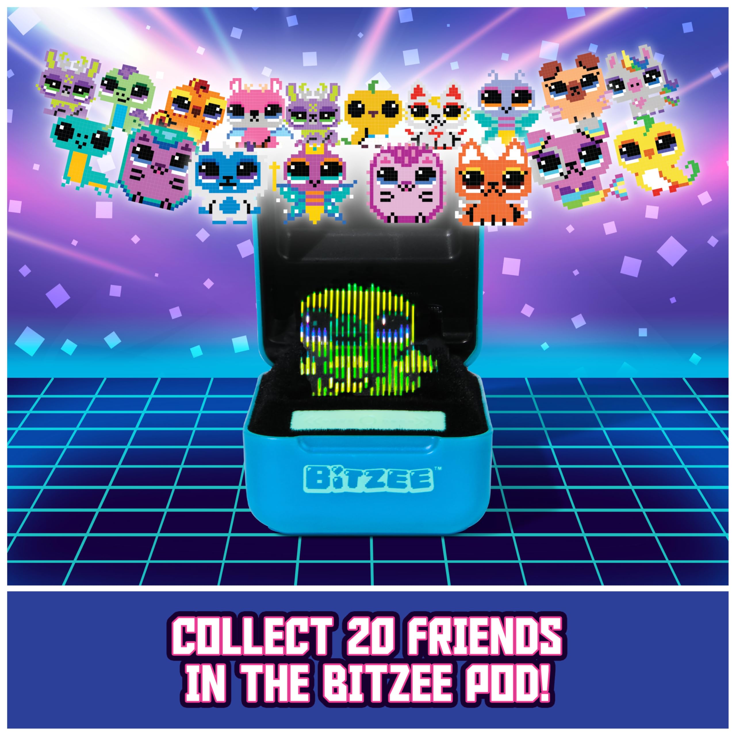 Bitzee Magicals Interactive Digital Pet Toy with Touch Response & Collectible Characters – Screen-Free Virtual Companion for Kids