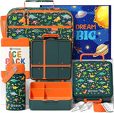 Space 7-Piece Bento Lunch Set with 14 oz Bottle