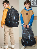 Bluefairy Kids Elementary School Backpack for Boys, Lightweight Bookbag with Padded Straps and Laptop Pocket