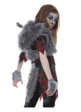 Girls Werewolf Costume Medium
