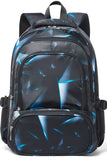 Bluefairy Kids Elementary School Backpack for Boys, Lightweight Bookbag with Padded Straps and Laptop Pocket