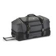 High Sierra 28” Wheeled Rolling Duffel Bag, 64L Durable Drop-Bottom Travel Duffle with Telescoping Handle (Mercury/Black)