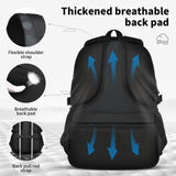 ZHIDOBO Camo Laptop Backpack for School & Travel – Large Water-Resistant Bookbag for Boys