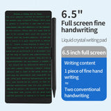 6.5” Mini LCD Writing Tablet – Ultra-Light Travel Sketch Pad (Black)