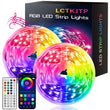 Smart RGB LED Strip Lights with Music Sync, App & Remote Control – 16 Million Colors (Indoor Use)