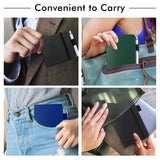 Feela A6 College Ruled Notebook Set – 15 Pocket Journals with 15 Black Retractable Pens (Black, Navy & Dark Green)