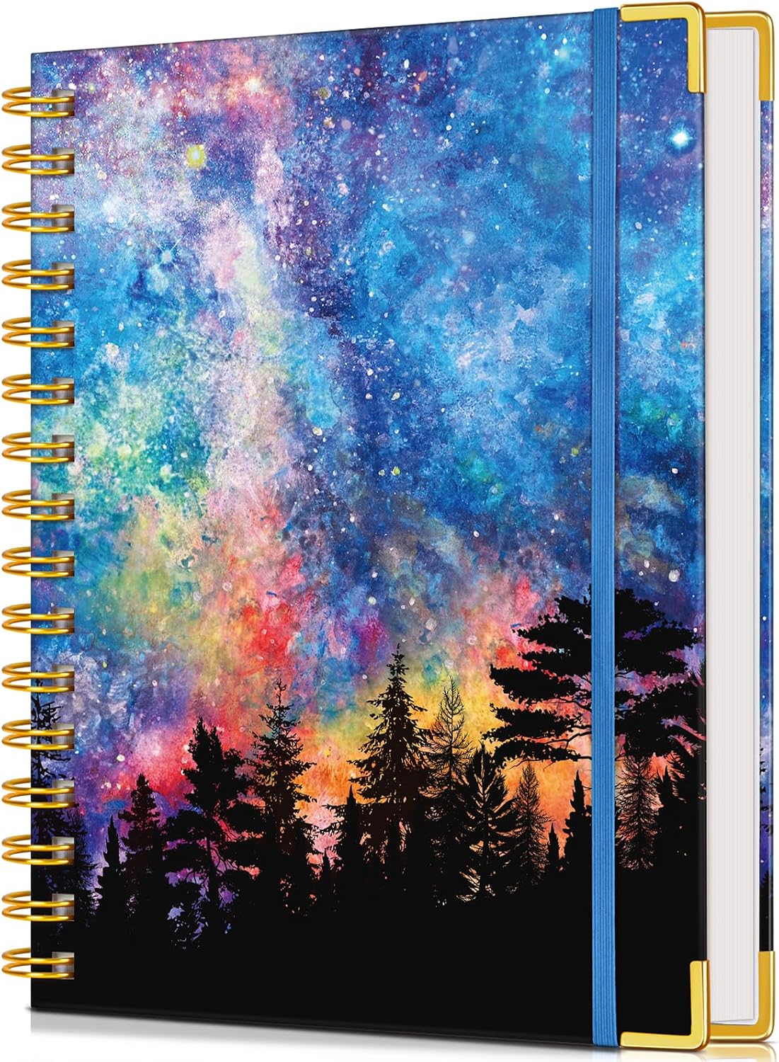 Autumn Tree A5 Hardcover Spiral Journal with Thick Lined Paper
