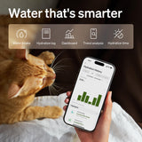 PETLIBRO Dockstream 2 Stainless Steel Smart Cat Water Fountain 3L – WiFi Hydration Tracking (Black)