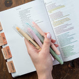 8-Pack Pastel No-Bleed Gel Highlighters