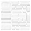 25-Piece Clear Drawer Organizer Trays Set – Non-Slip Stackable Storage Bins for Home, Office & Vanity