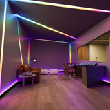 PAUTIX 24V Addressable RGBIC COB LED Strip 16.4ft – 3150 LEDs High Density DIY Smart Lighting