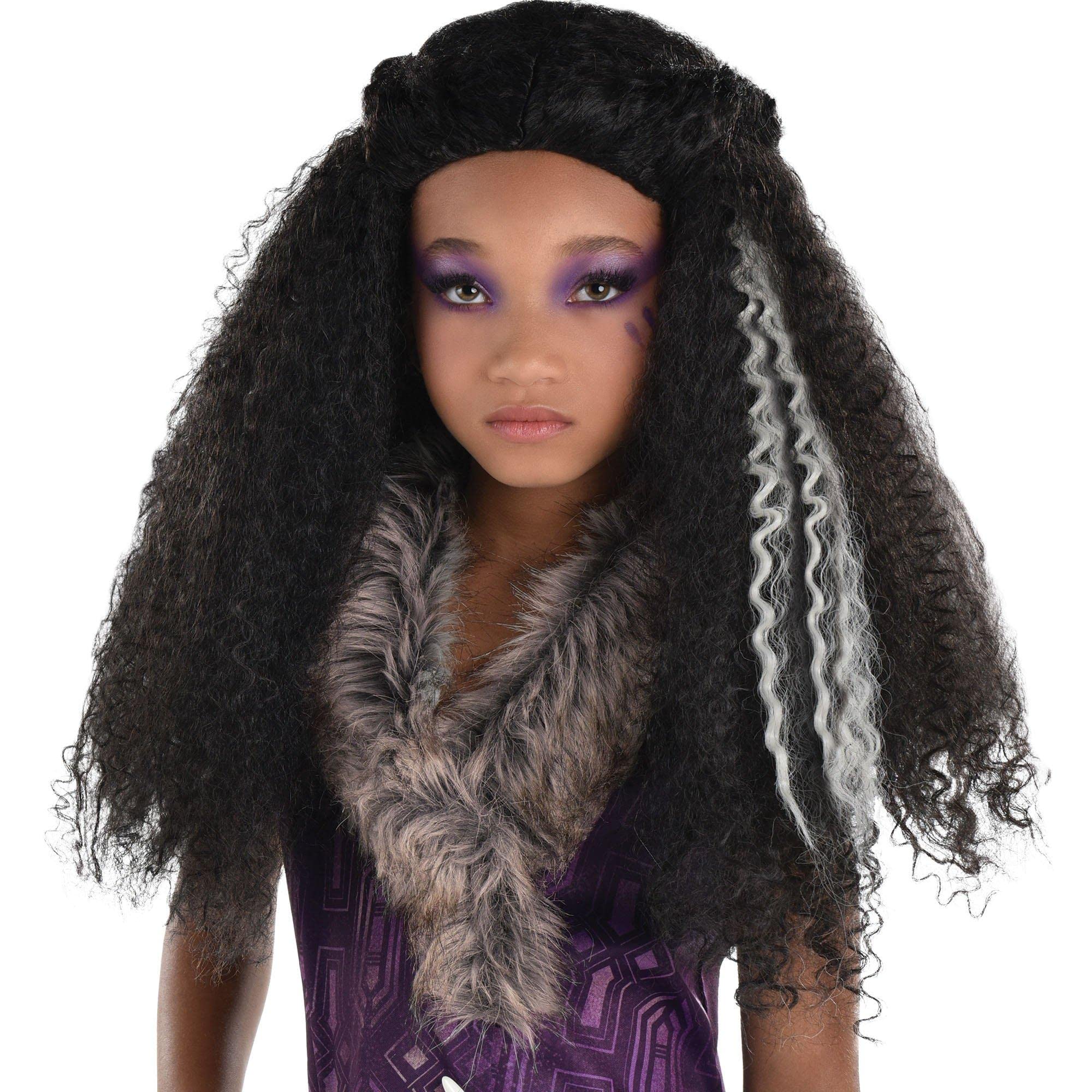 Willa Black Wig – Long Wavy Halloween Costume Wig for Women & Girls 🖤✨