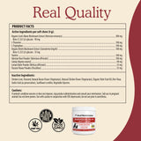 Natural Calming Chews for Dogs & Cats with Reishi & Lion’s Mane – Plant-Based Mood Support & Immune Health Supplement (Vegan Formula)