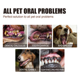 Pet Tooth Cleaning Spray – Oral Care Fresh Breath Spray for Dogs & Cats, Reduces Plaque & Tartar Buildup