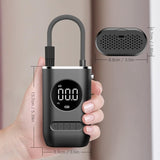 Cordless Portable Tire Inflator with LED Display