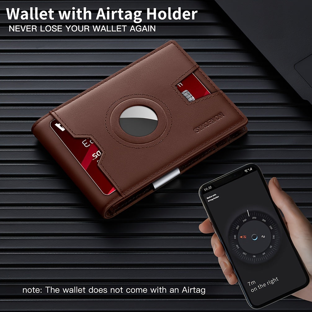 Slim & Stylish Bifold Design with RFID Protection