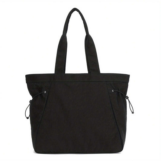 18L Side Cinch Shopper Bag 👜 Lightweight Tote Shoulder Handbag – Perfect for Shopping, Workout, Travel & Beach