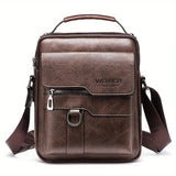 Vintage Canvas Crossbody Sling Bag - Unisex Shoulder Bag for Travel & Daily Commuting