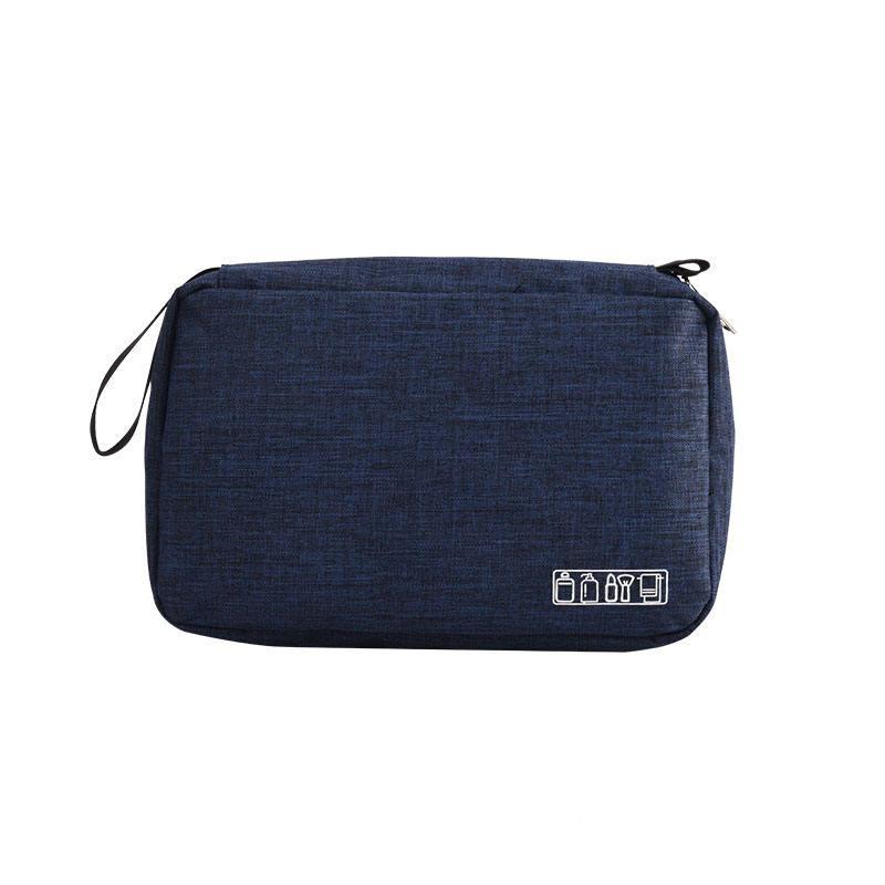 Unisex Travel Waterproof Toiletry Bag 🧳 with Divider & Handles – Makeup, Razor & Accessories Organizer