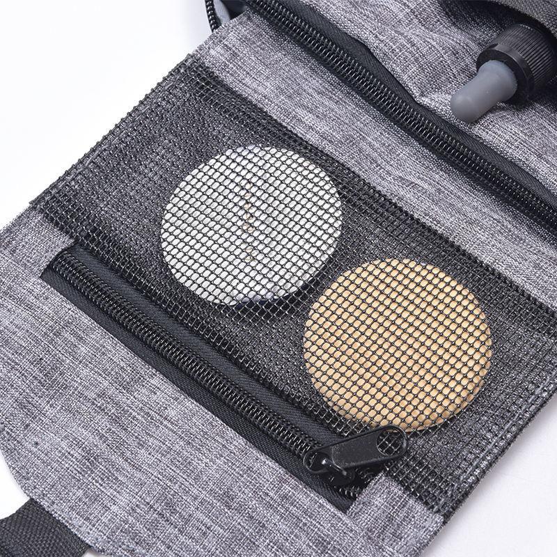 Unisex Travel Waterproof Toiletry Bag 🧳 with Divider & Handles – Makeup, Razor & Accessories Organizer