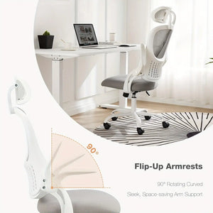 Gray Flip-up Armrest