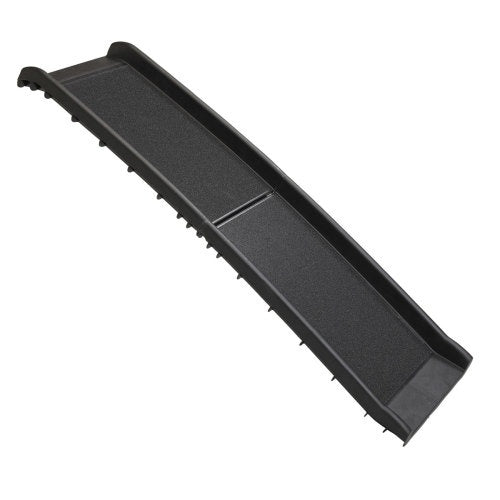 Portable Foldable Pet Ramp – Black Non-Slip Ladder for Dogs, Suitable for Trucks, Dirt Bikes & SUVs, Lightweight & Durable
