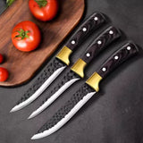 A01 Cutting Board 3-Piece Set – Space-Saving Wooden Prep Boards (Small, Medium, Large)