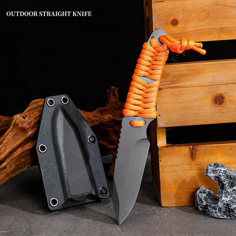 Rope-Tying Knife – Compact Rigging Tool with Folding Blade & Marlin Spike