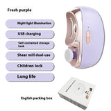 Electric Nail Grinder & Anti-Pinch Nail Clipper – Safe, Multi-Purpose Nail Care Tool for Kids & Adults