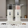 Electric Salt and Pepper Grinder Set – USB Rechargeable, Adjustable Ceramic Mills - PulinGO