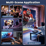 Native 1080P Projector with 5G WiFi and Bluetooth - 4K Supported Home Theater Projector