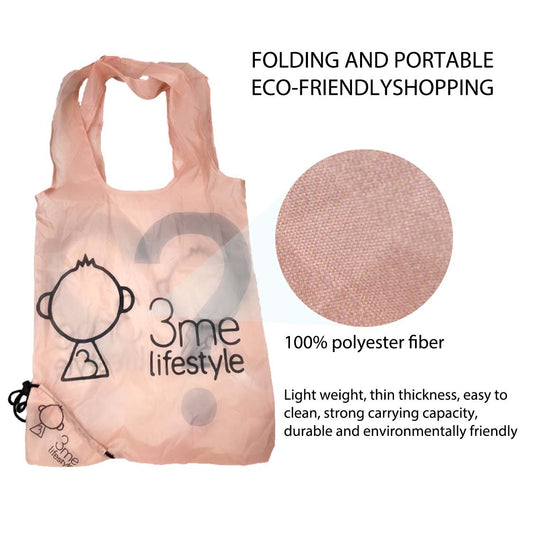 Eco-Friendly Folding Tote Bag – Reusable Shopping Bag, Lightweight & Durable with Large Capacity