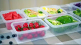 48-Piece Leak-Proof Meal Prep Food Storage Containers Set – Airtight, BPA-Free with Snap-Lock Lids & Free Labels