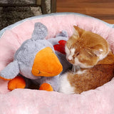 Pet Anti-Anxiety Sleeping Toy – Heartbeat Apparatus for Dogs & Cats, Comforting Plush Toy for Calming & Better Sleep