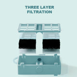 Nepall Circulating Water Purification Filter – External Waterfall Aquarium Filter with Large Capacity Filter Box