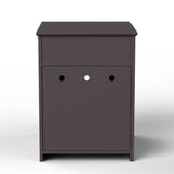 Wooden Pet House Cat Litter Box Enclosure with Drawer – Indoor Cat Crate & Side Table Furniture Design