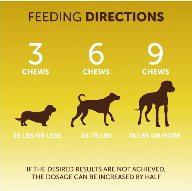 Scoot Stopper Soft Chews – Fiber & Pumpkin Supplement for Dogs, Anal Gland & Digestive Health Support (180 Chews)