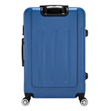 3-Piece ABS Hard Shell Luggage Set – Lightweight Spinner Suitcases with TSA Lock (20/24/28 Inches, Blue)