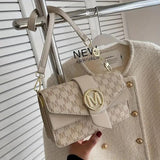 Women’s Stylish PU Leather Shoulder Bag – Simple Flap Crossbody Purse & Handbag