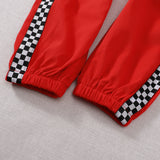 Toddler Kids Racing Driver Jumpsuit – Race Car Driver Costume for Halloween, Christmas & Birthday Parties