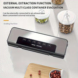 65 KPA Commercial Food Vacuum Sealer Machine Seal A Meal Food Saver System with 30 Free Bags, Dry/Moist Modes, 6-In-1 Sealing Machine for Food Storage & Sous Vide, Automatic Food Sealing Machine - PulinGO