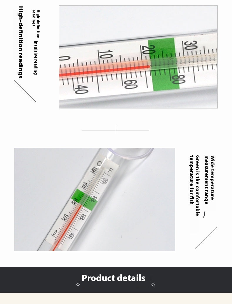 Chubby Thermometer YSL-110 – Digital LCD Aquarium Thermometer, Accurate Water Temperature Monitor for Fish Tanks