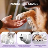 USB-Rechargeable Pet Nail Clippers with LED Light – Safe, Quick-Sensor Clippers for Cats & Dogs of All Sizes