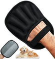 Electrostatic Pet Hair Remover Glove with Five-Finger Design, Reusable Fur Cleaning Mitt for Furniture, Clothing, Carpets, and Car Interiors