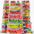 Airtight Food Storage Containers Mega Set – 70 Piece Stackable Meal Prep & Pantry Organizer